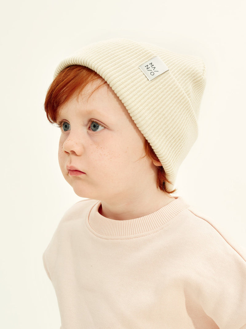 Fisherman Beanie, pale yellow