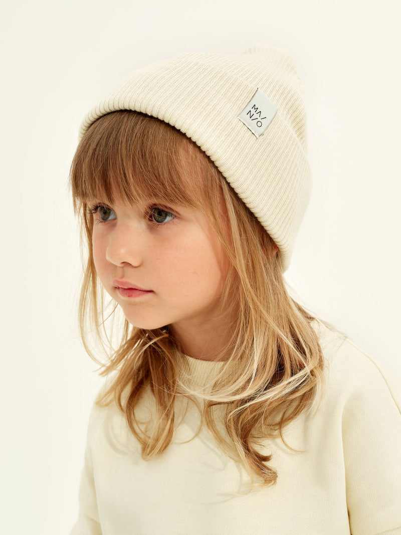 Fisherman Beanie, pale yellow