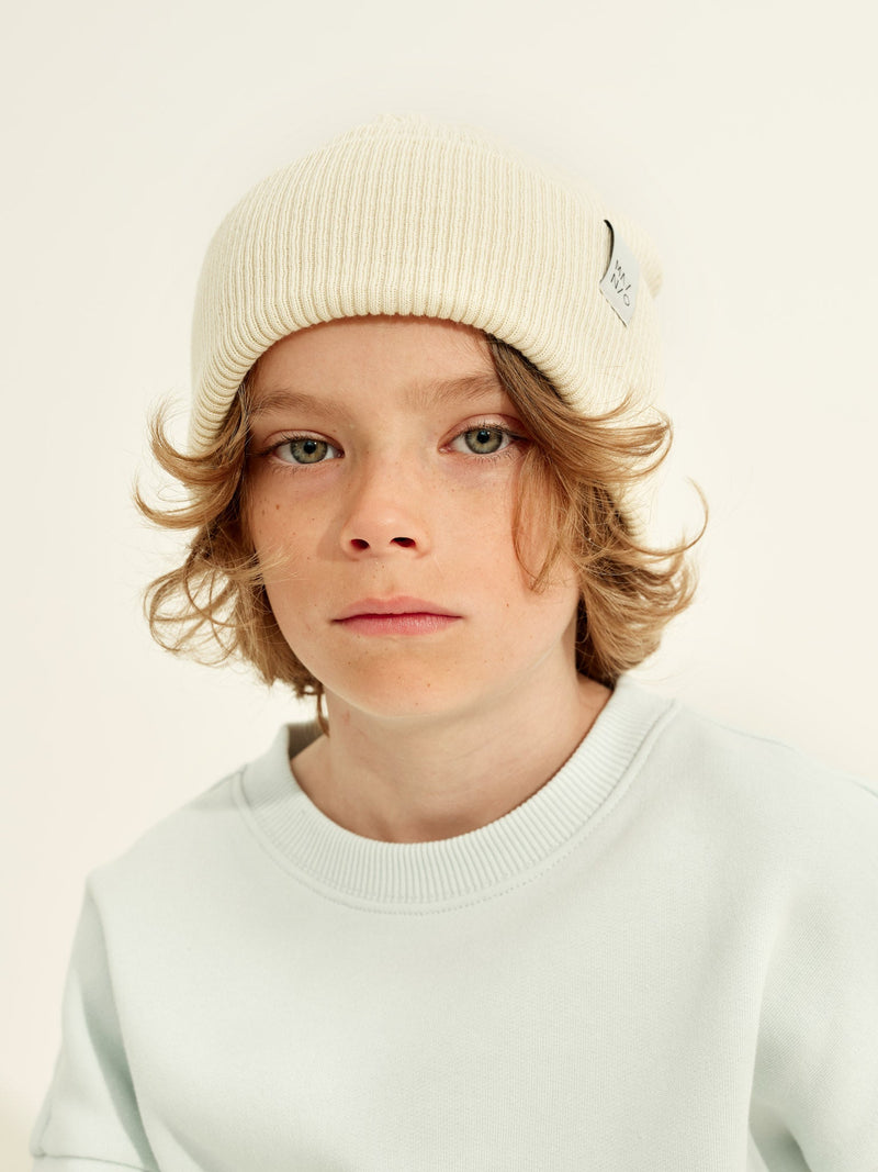 Fisherman Beanie, pale yellow