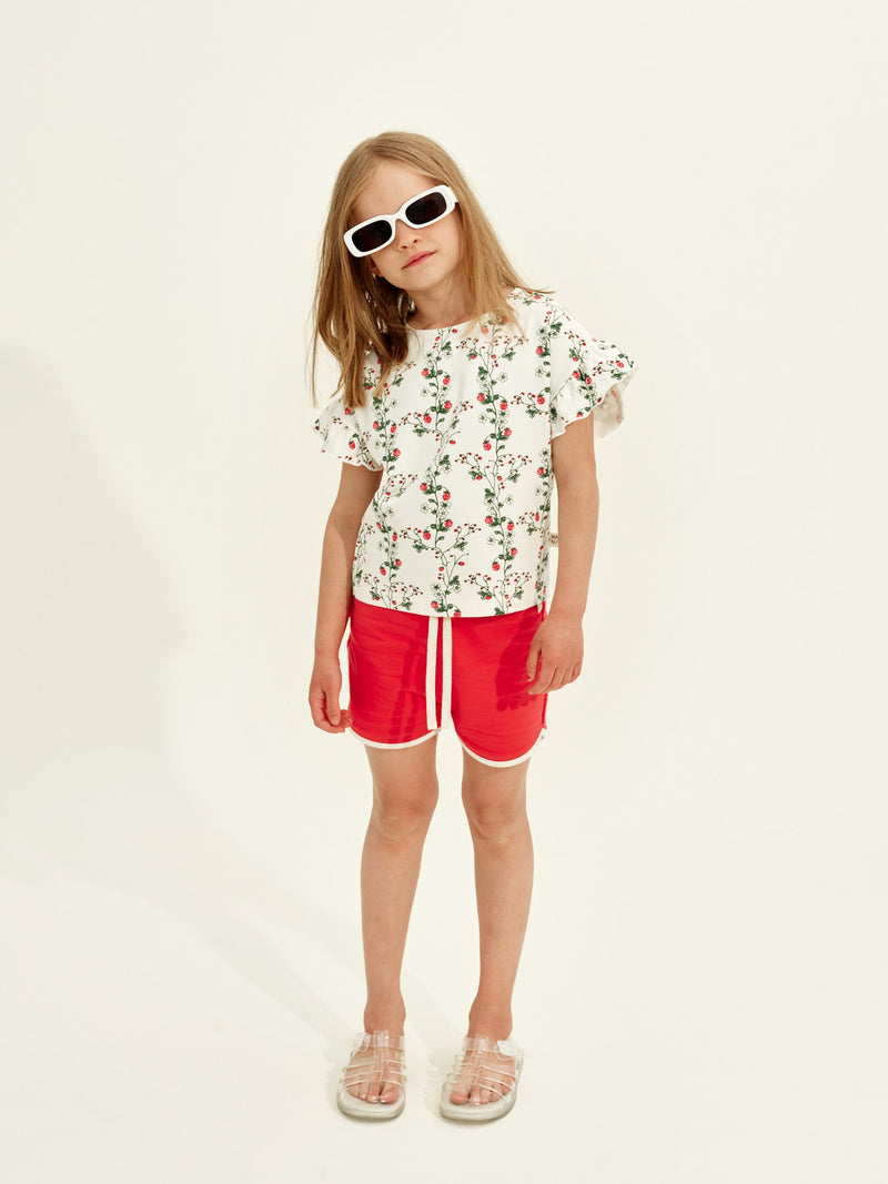 Wild Strawberry Frill Shirt