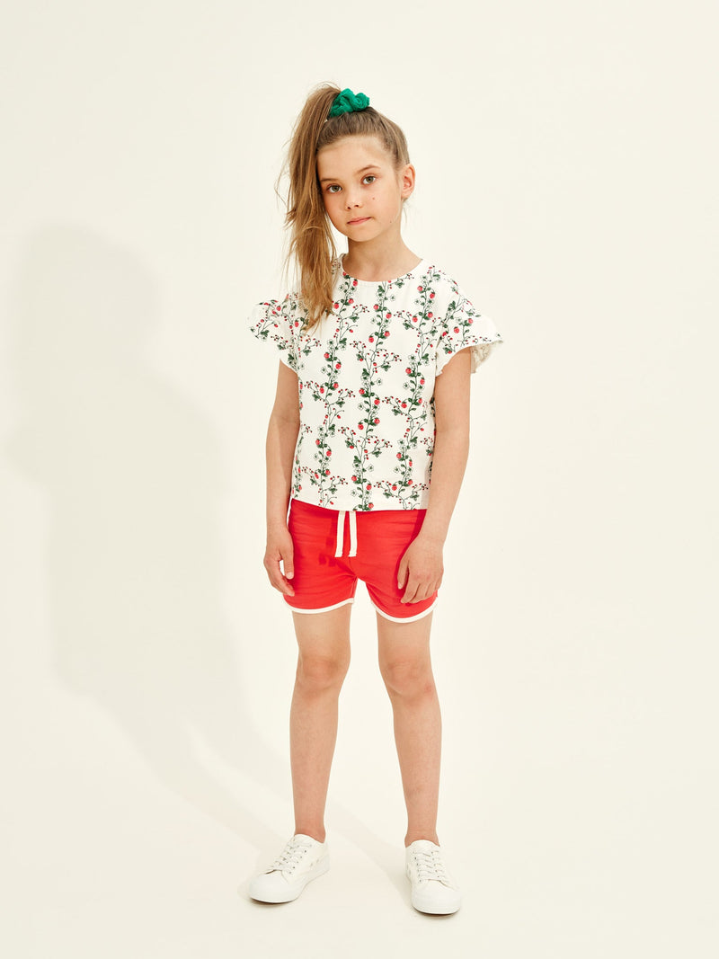 Wild Strawberry Frill Shirt