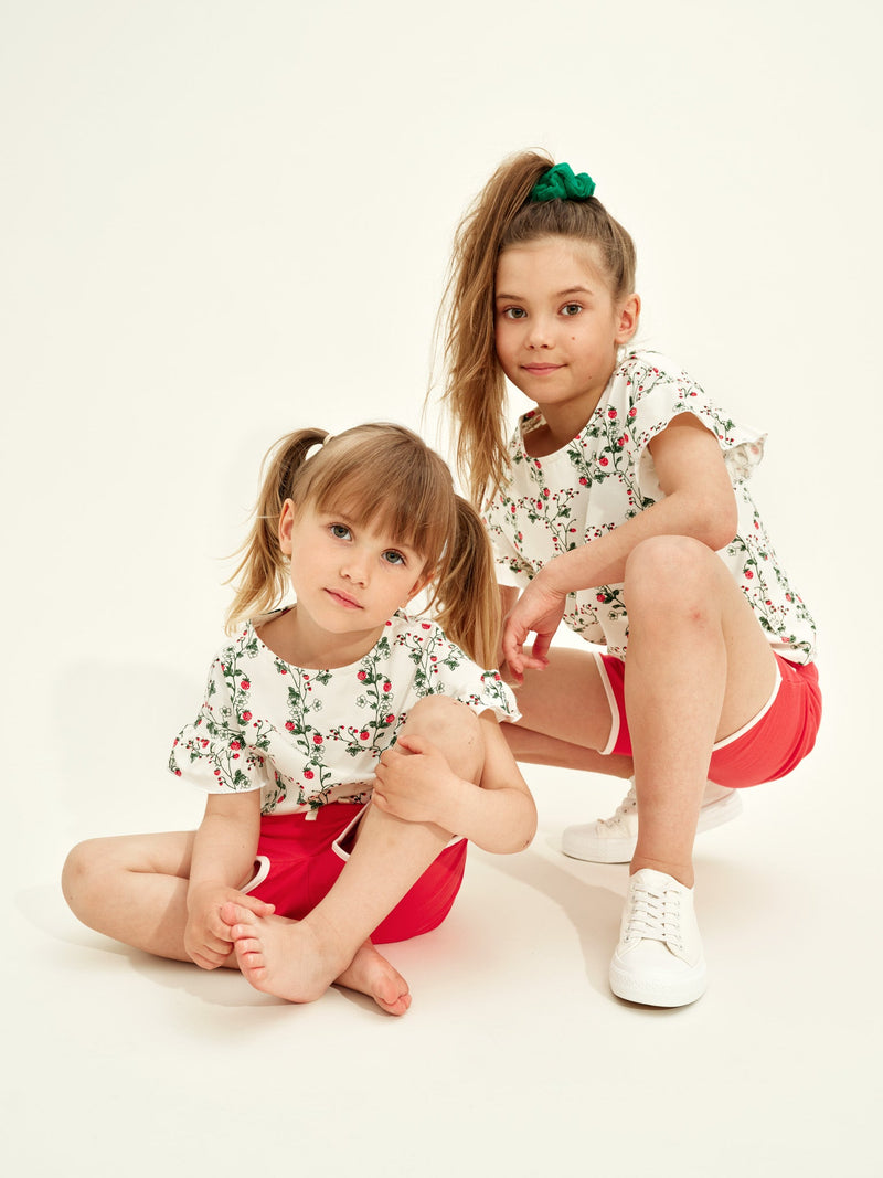 Wild Strawberry Frill Shirt