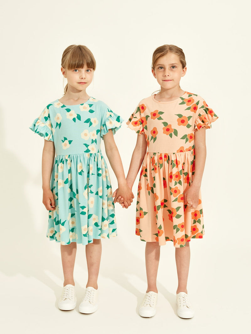 Midsummer Rose Dress, sky
