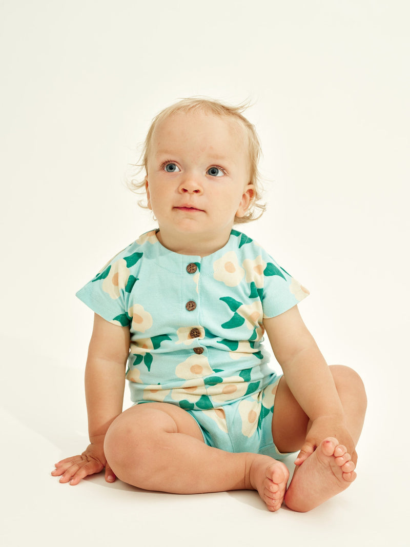 Midsummer Rose Playsuit, sky