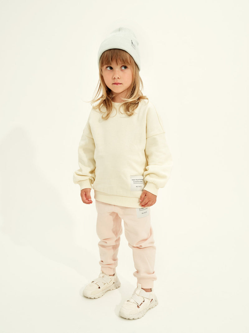 Superpower Sweatshirt, pale yellow