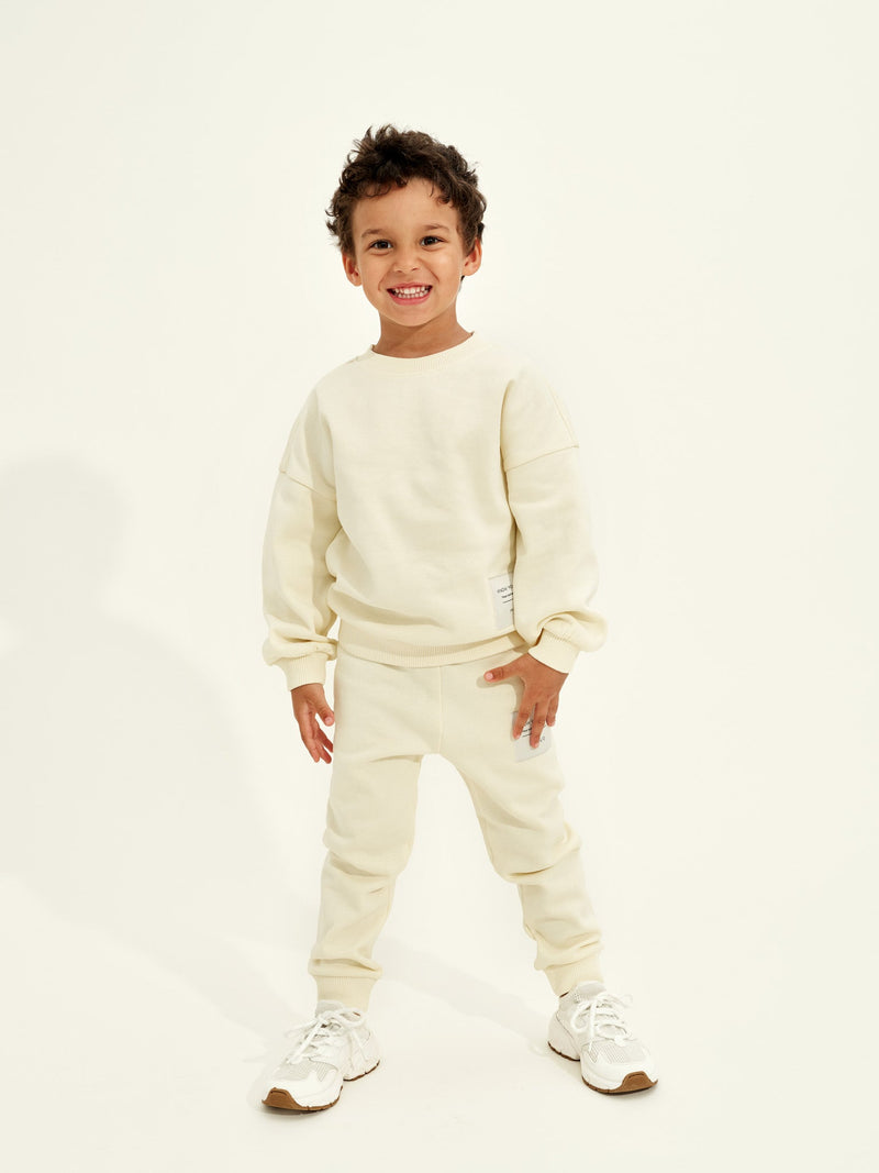 Superpower Sweatshirt, pale yellow