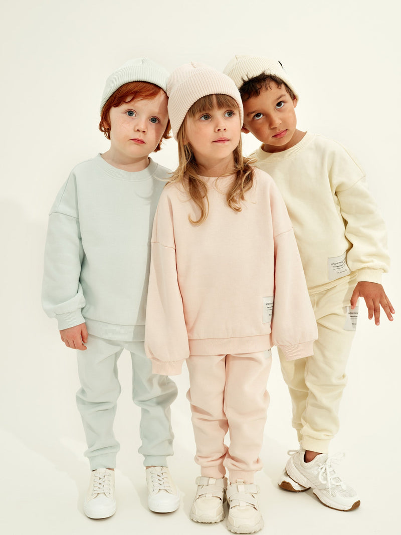 Superpower Sweatshirt, pale yellow