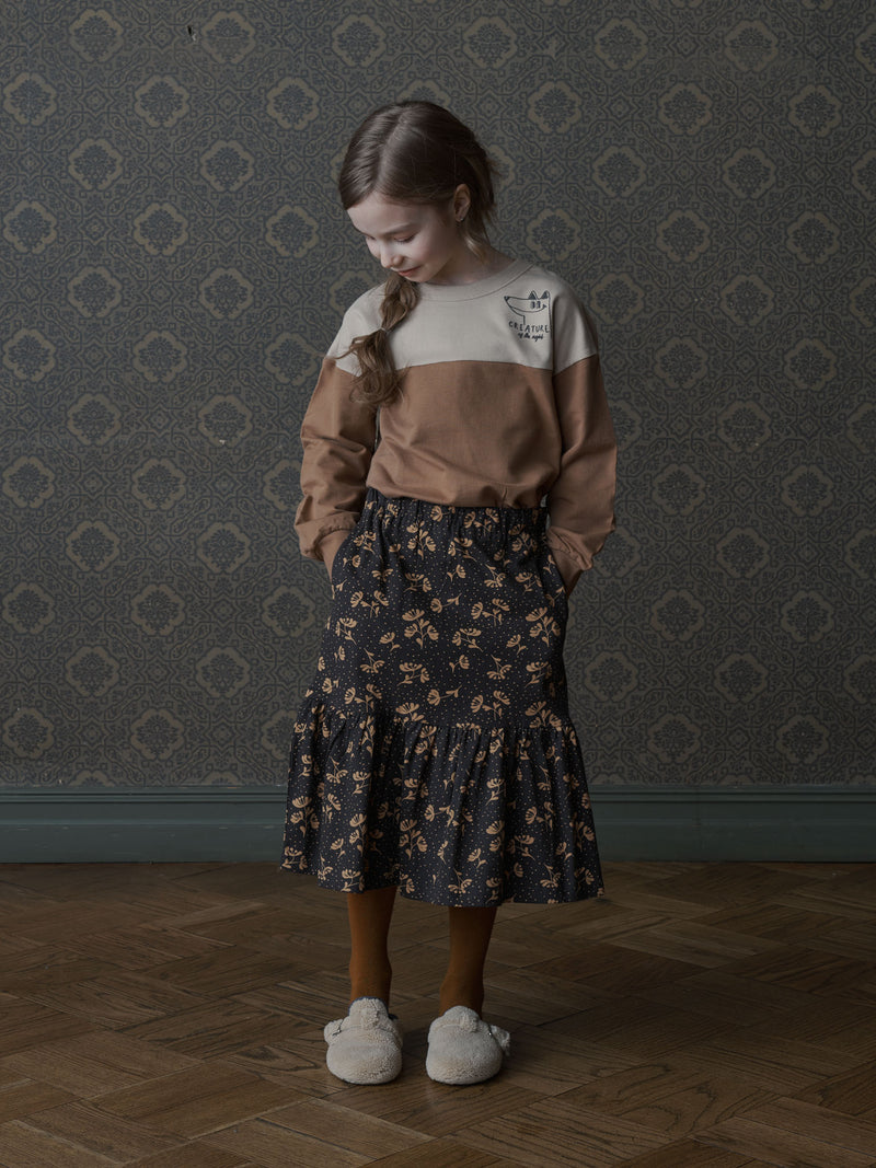 Enchanted Flowers Frill Skirt