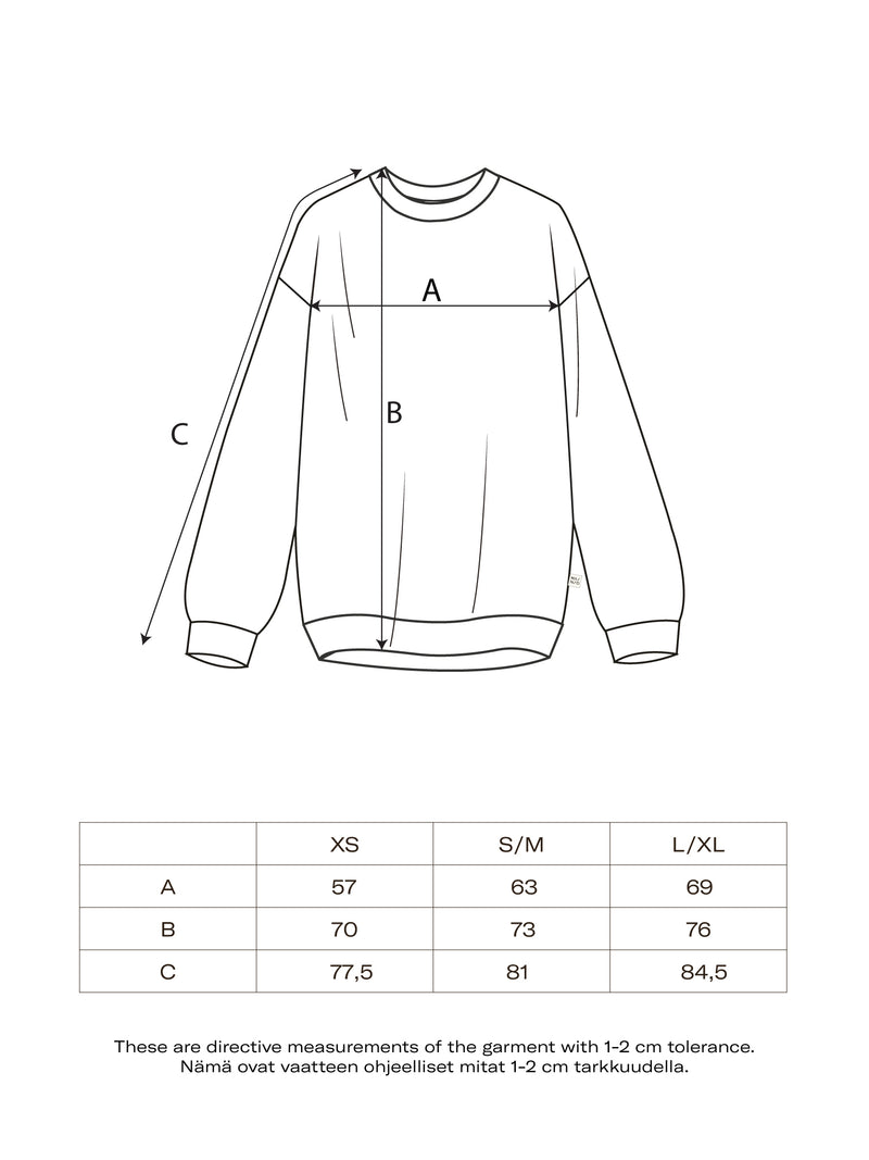 Superpower Oversize Sweatshirt, pale yellow