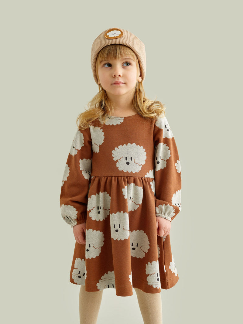 Floof Jacquard Dress