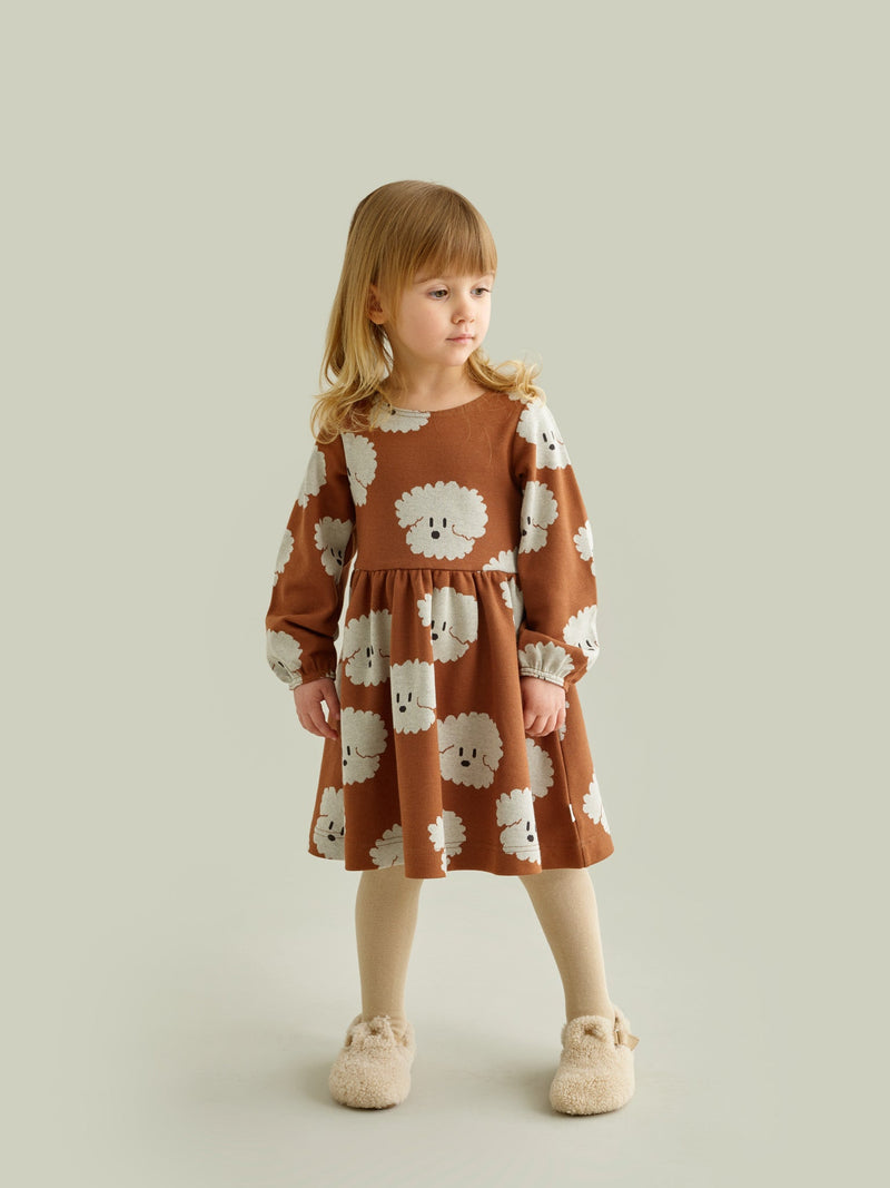 Floof Jacquard Dress