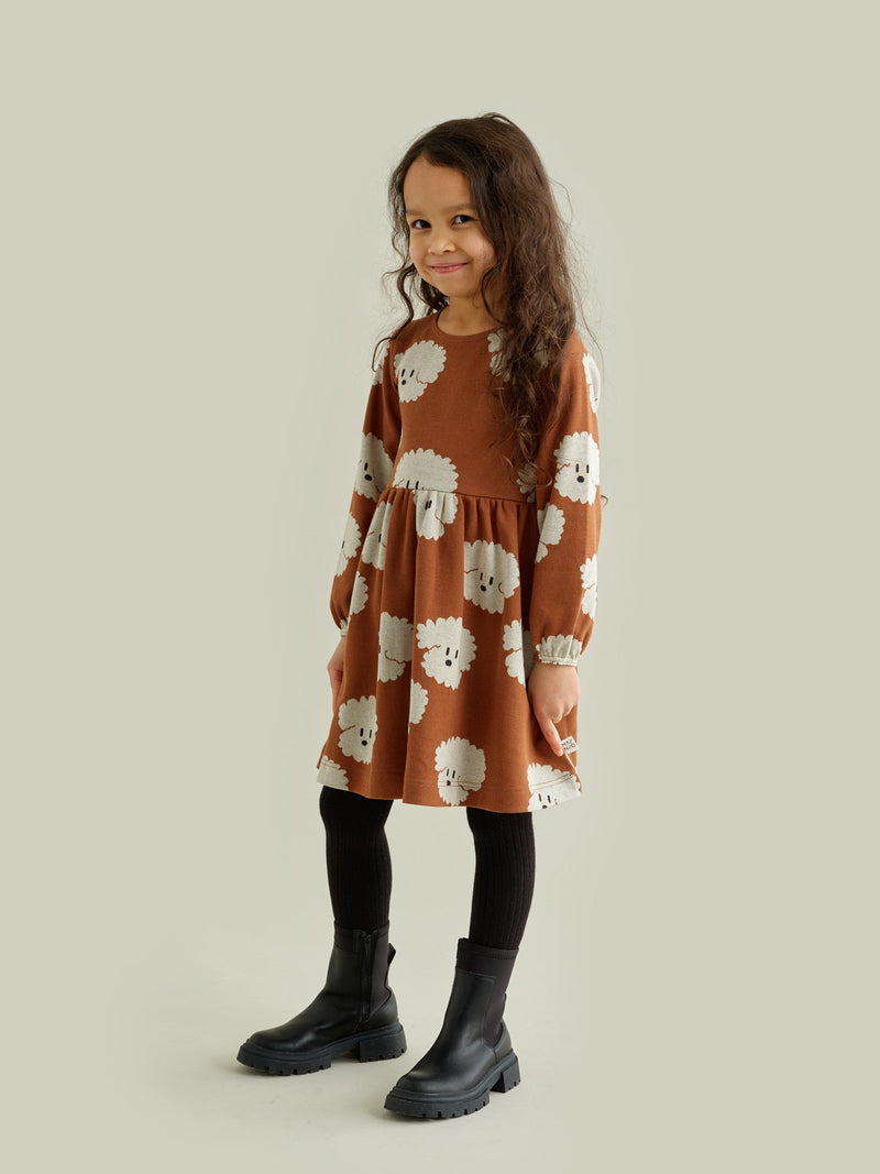Floof Jacquard Dress