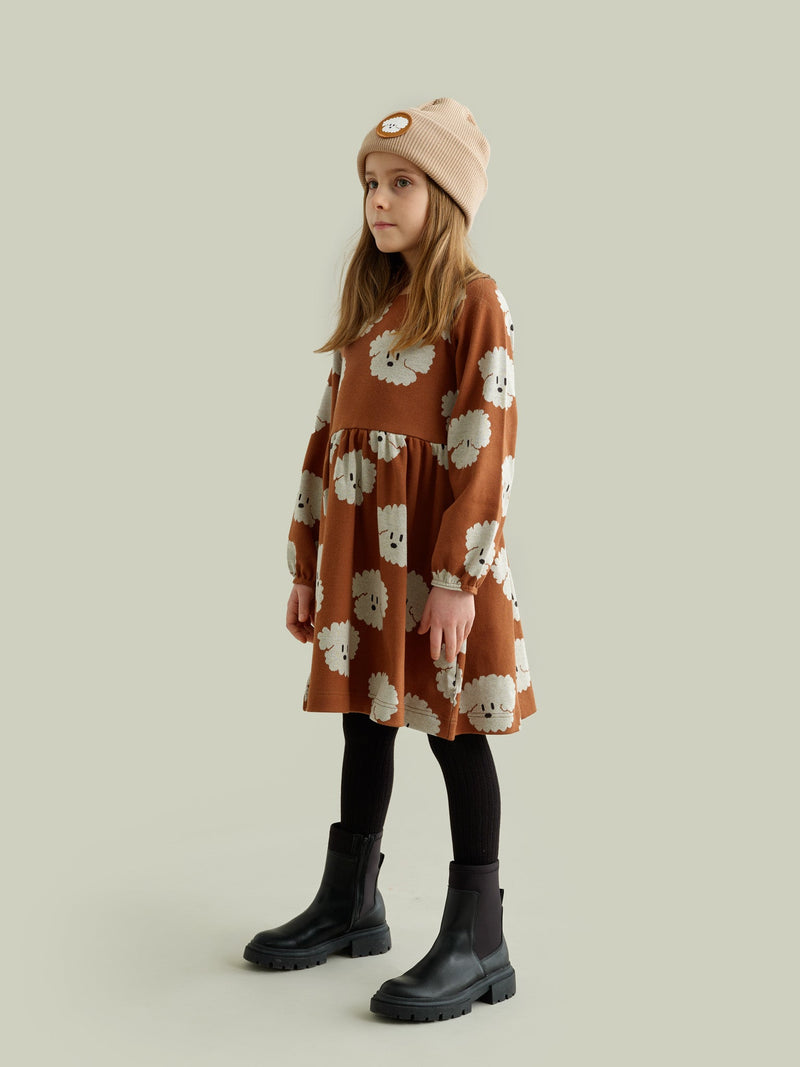Floof Jacquard Dress