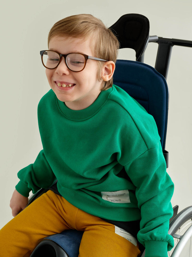 Superpower Sweatshirt, jolly green
