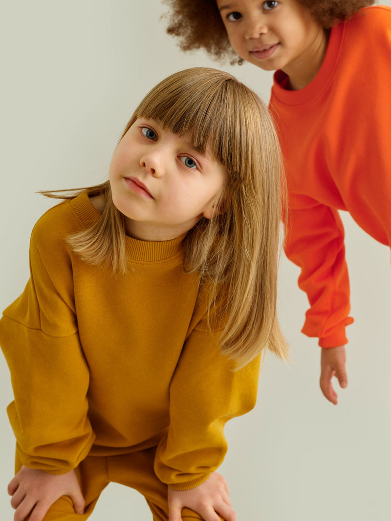 Superpower Sweatshirt, mustard
