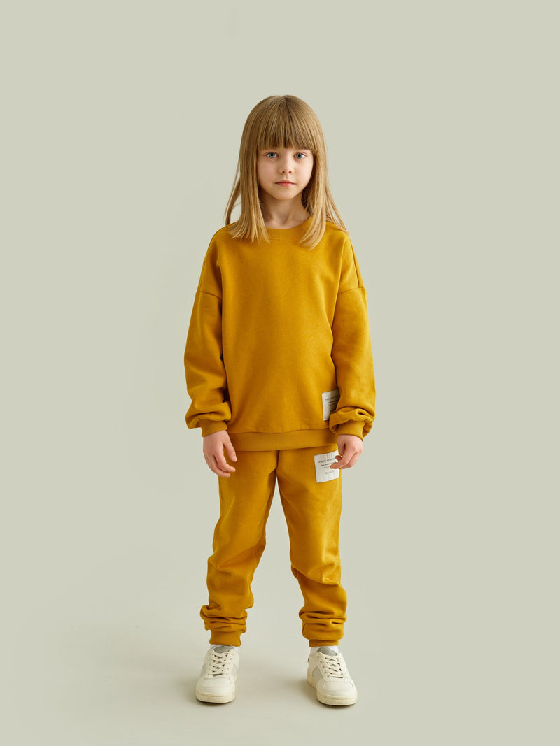 Superpower Sweatshirt, mustard