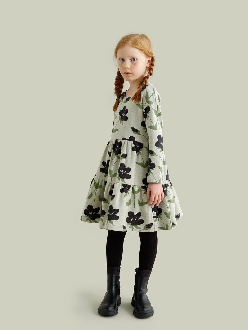 Wildflowers Jacquard Dress