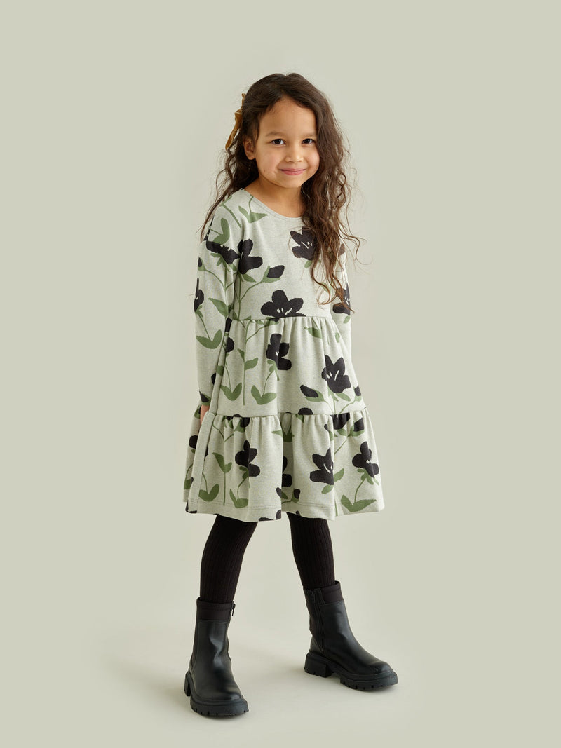 Wildflowers Jacquard Dress