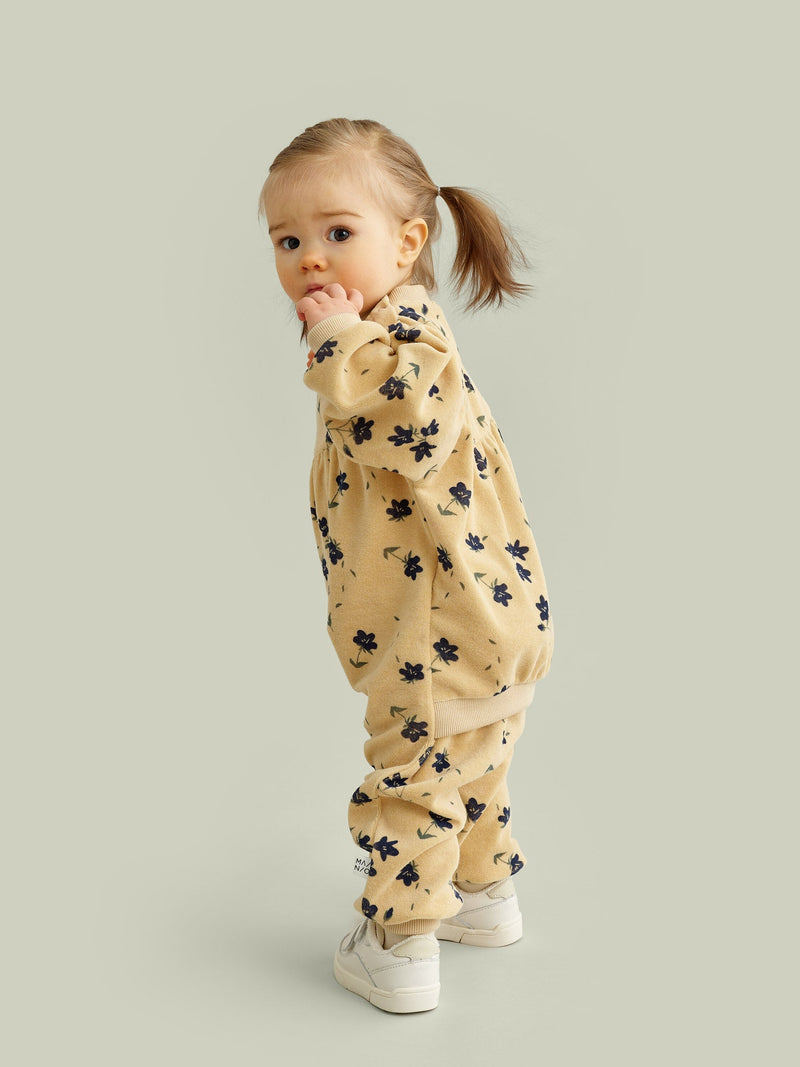 Little Wildflowers Terry Jumpsuit