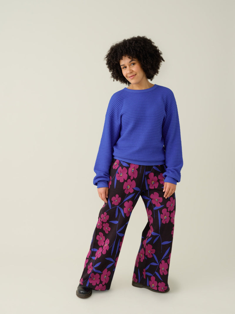 Stellar Knit Shirt, dazzling blue, adults