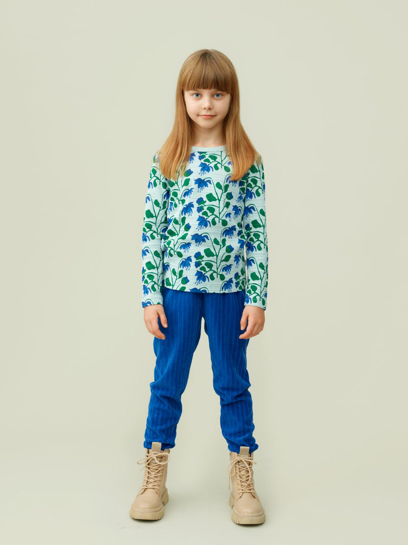 Velour Pants, dazzling blue