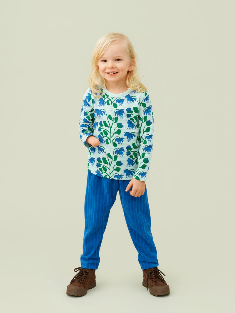 Velour Pants, dazzling blue