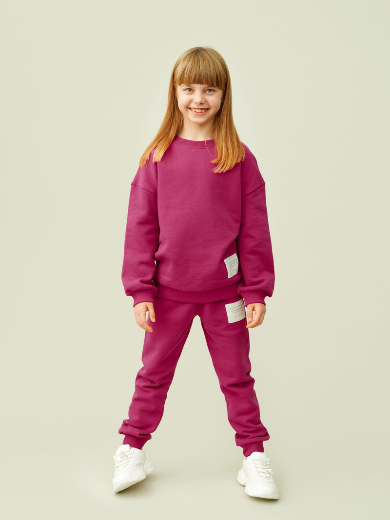 Superpower Sweatpants, fuchsia