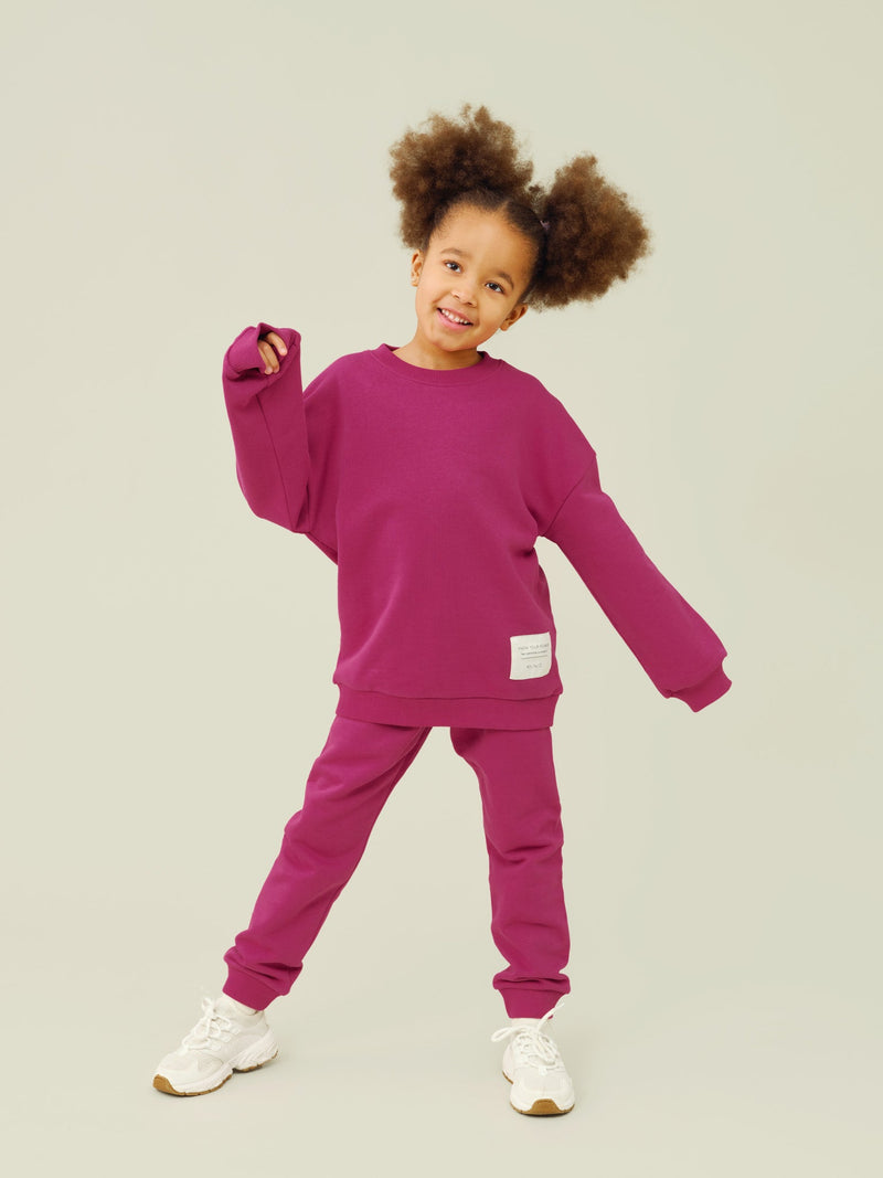 Superpower Sweatpants, fuchsia