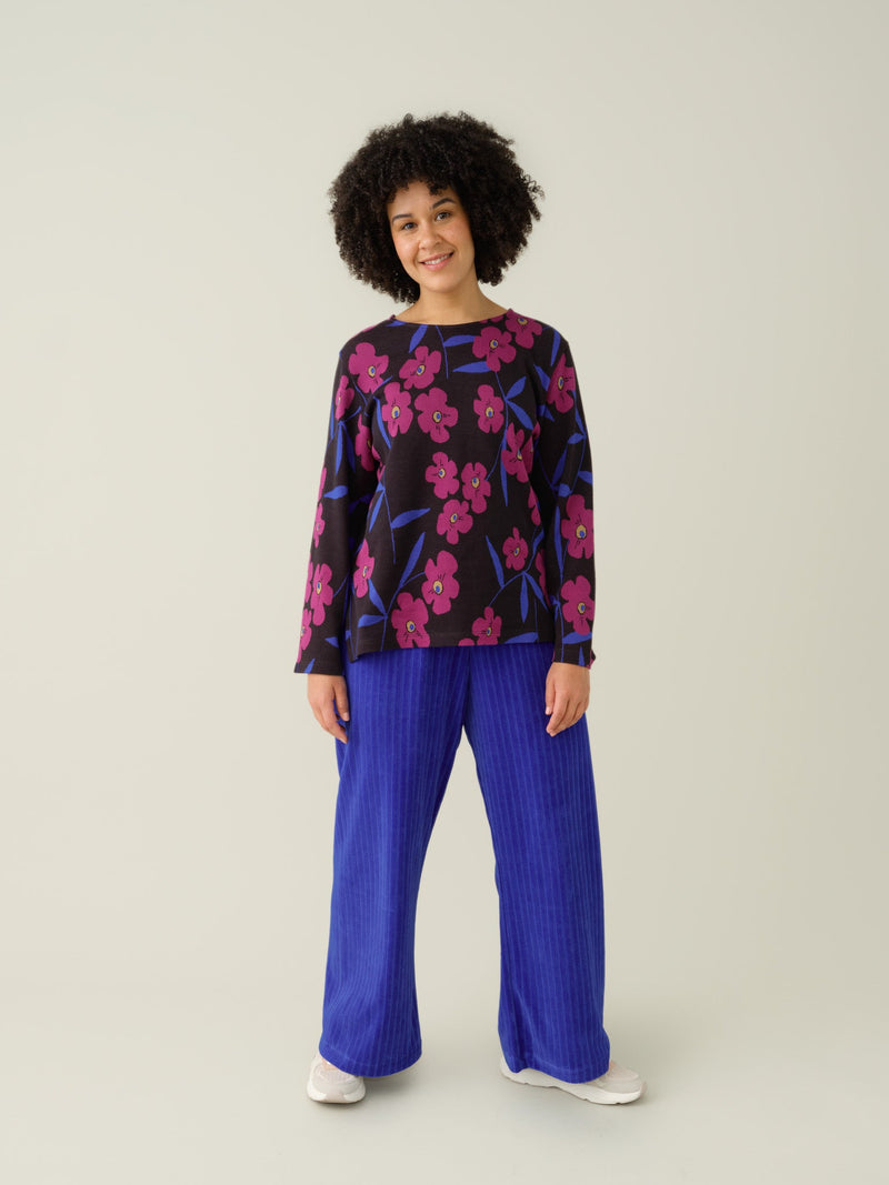 Mysterious Blooms Jacquard Shirt, adults