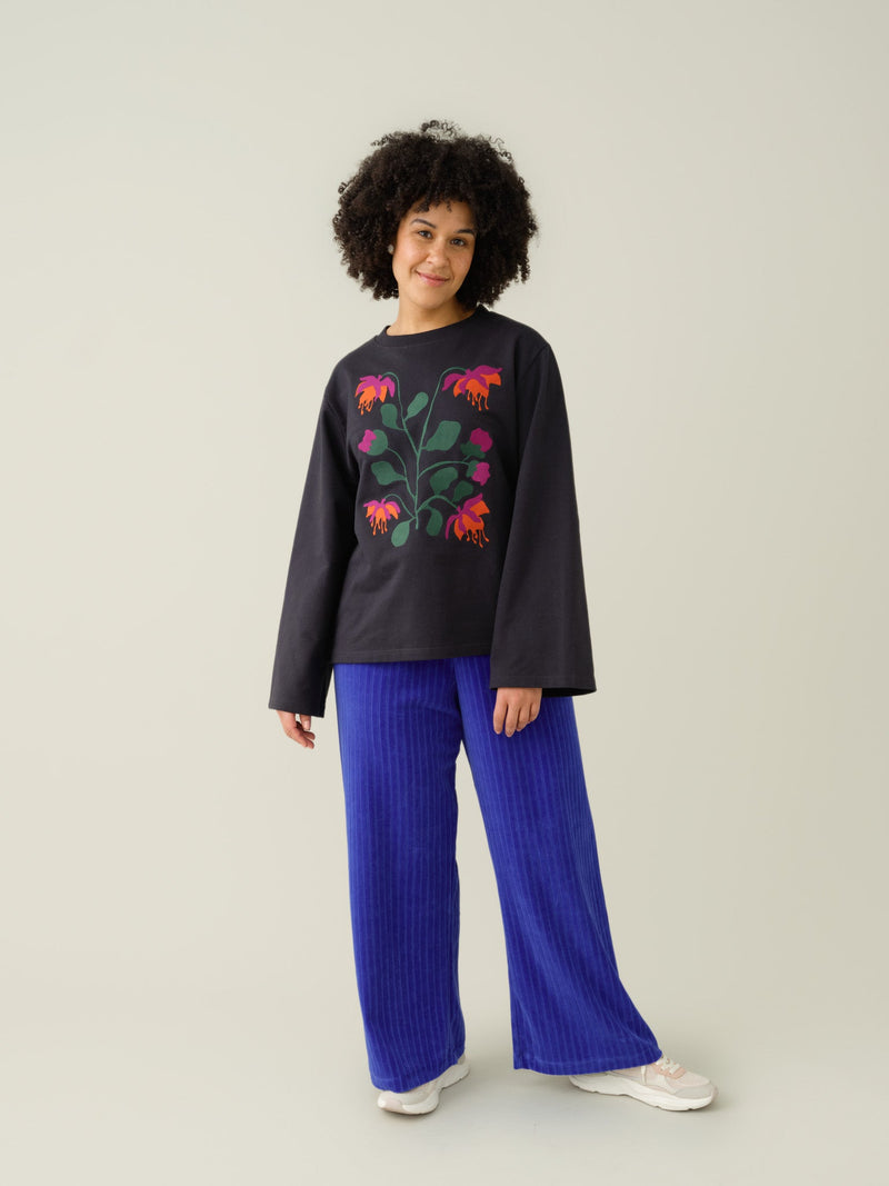 Botania Embroidery Sweatshirt, adults