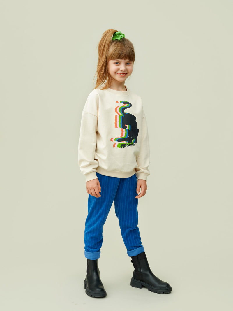 Velour Pants, dazzling blue