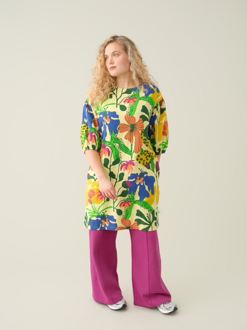 Jungle Muslin Tunic Dress, adults
