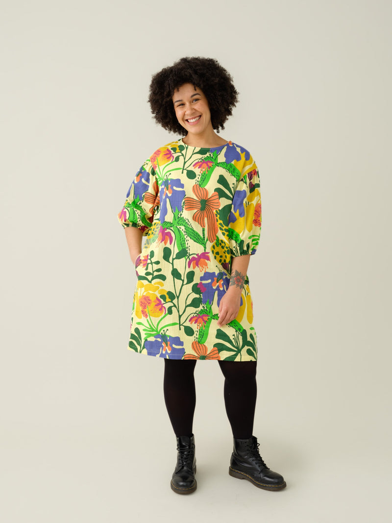 Jungle Muslin Tunic Dress, adults