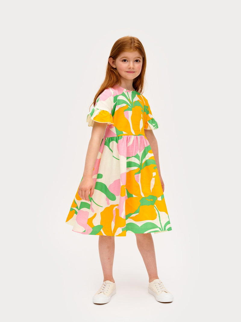 Lively Muslin Dress