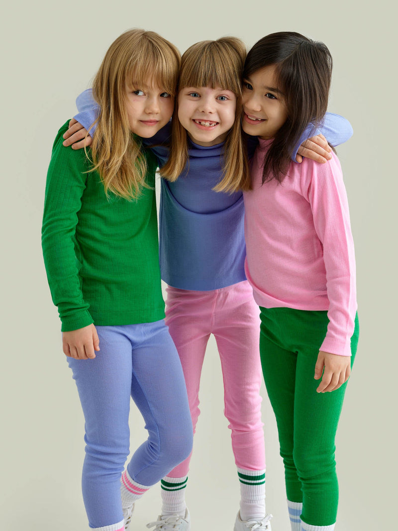 Merino Wool Shirt, pink cosmos